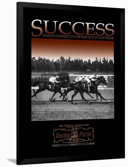 Success-null-Framed Art Print