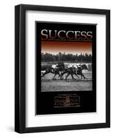 Success-null-Framed Art Print