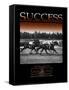 Success-null-Framed Stretched Canvas