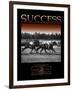 Success-null-Framed Art Print