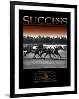 Success-null-Framed Art Print