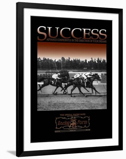 Success-null-Framed Art Print