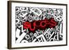 Success-badboo-Framed Art Print