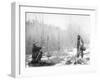 Successful Dear Hunt Near Deadwood Photograph - Deadwood, SD-Lantern Press-Framed Art Print