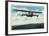 Successful Practice Flight over a Aviation Field-Lantern Press-Framed Art Print