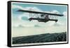 Successful Practice Flight over a Aviation Field-Lantern Press-Framed Stretched Canvas