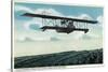 Successful Practice Flight over a Aviation Field-Lantern Press-Stretched Canvas