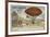 Successful Test Flight of the Tissandier Brothers' Dirigible Airship, Auteuil, 1883-null-Framed Giclee Print