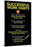 Successful Work Habits-Gerard Aflague Collection-Mounted Poster