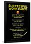 Successful Work Habits-Gerard Aflague Collection-Framed Poster