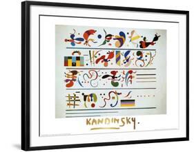 Succession, c.1935-Wassily Kandinsky-Framed Art Print