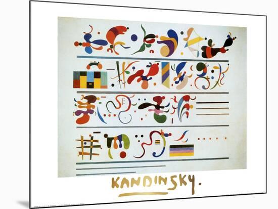 Succession, c.1935-Wassily Kandinsky-Mounted Art Print