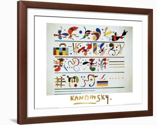 Succession, c.1935-Wassily Kandinsky-Framed Art Print