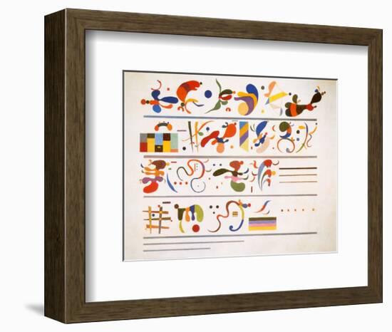 Succession, c.1935-Wassily Kandinsky-Framed Art Print