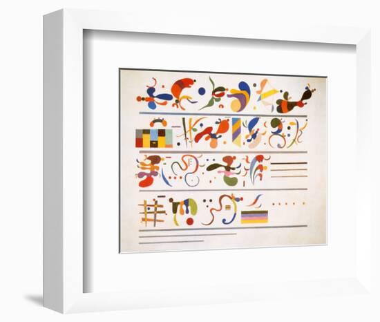 Succession, c.1935-Wassily Kandinsky-Framed Art Print