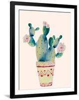 Succulant H-Boho Hue Studio-Framed Art Print