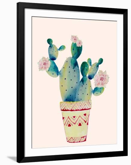 Succulant H-Boho Hue Studio-Framed Art Print