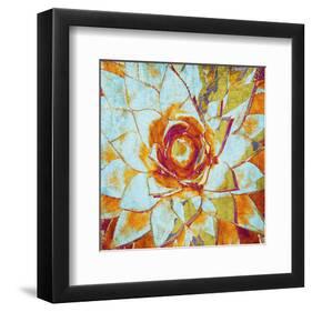 Succulent Blossom-null-Framed Art Print