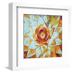 Succulent Blossom-null-Framed Art Print