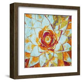 Succulent Blossom-null-Framed Art Print