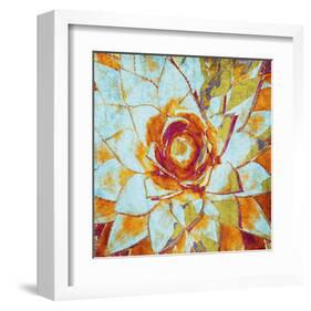 Succulent Blossom-null-Framed Art Print