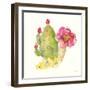 Succulent Desert II-Kristy Rice-Framed Art Print