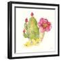 Succulent Desert II-Kristy Rice-Framed Art Print