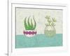 Succulent Duo I-Chariklia Zarris-Framed Art Print