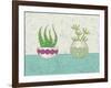 Succulent Duo I-Chariklia Zarris-Framed Art Print