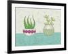 Succulent Duo I-Chariklia Zarris-Framed Art Print