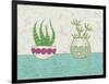 Succulent Duo I-Chariklia Zarris-Framed Art Print