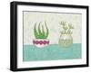 Succulent Duo I-Chariklia Zarris-Framed Art Print