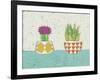 Succulent Duo II-Chariklia Zarris-Framed Art Print