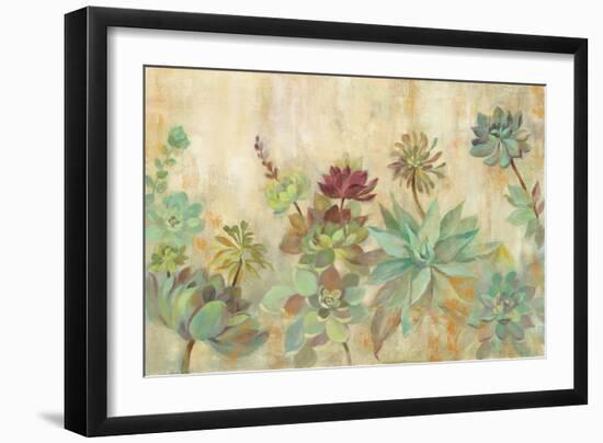 Succulent Garden-Silvia Vassileva-Framed Art Print