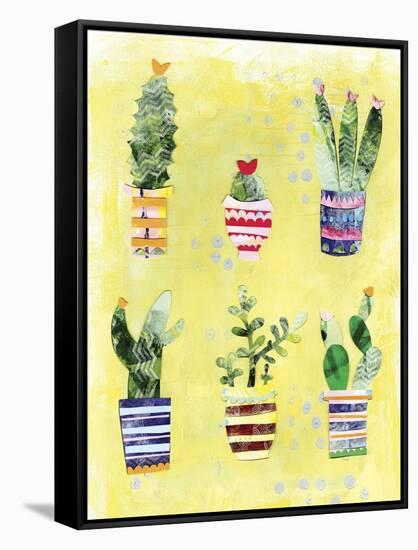 Succulent Garden-Summer Tali Hilty-Framed Stretched Canvas