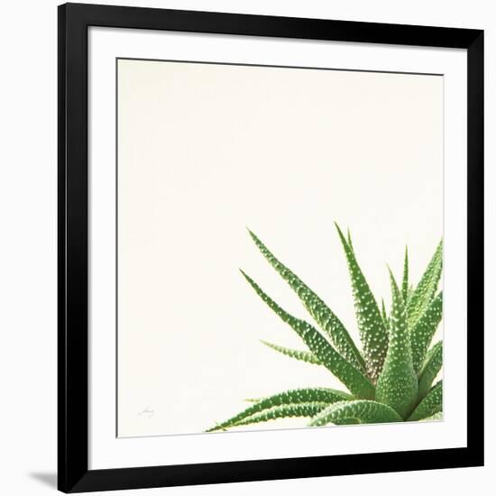 Succulent Simplicity II Neutral-Felicity Bradley-Framed Art Print