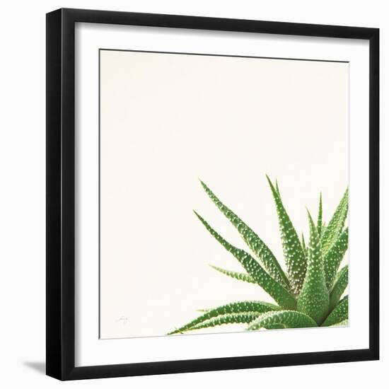 Succulent Simplicity II Neutral-Felicity Bradley-Framed Art Print