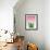 Succulent Simplicity V Pink Ombre Crop-Felicity Bradley-Framed Art Print displayed on a wall