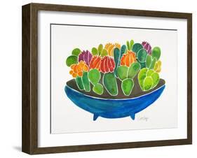 Succulents-Cat Coquillette-Framed Art Print