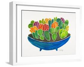 Succulents-Cat Coquillette-Framed Art Print