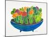 Succulents-Cat Coquillette-Mounted Art Print