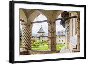 Sucevita Monastery, a Gothic Church, One of the Painted Churches of Northern Moldavia-Matthew Williams-Ellis-Framed Photographic Print