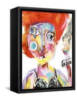 Such A Drag-Wyanne-Framed Stretched Canvas