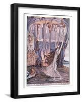 Such Was the Dirge the Violet Crowned Muses Sang over the Son of Thetis-Herbert Cole-Framed Giclee Print