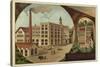 Suchard Chocolate Factory-null-Stretched Canvas