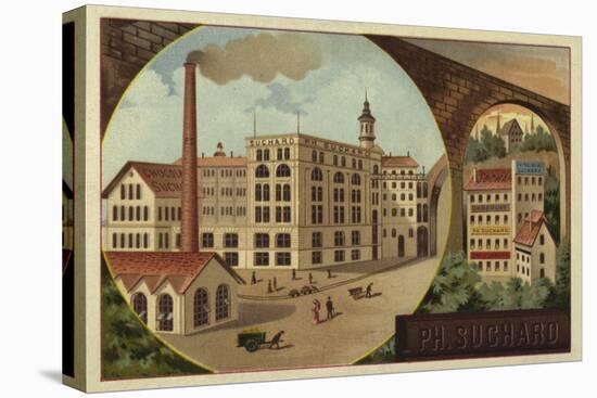 Suchard Chocolate Factory-null-Stretched Canvas