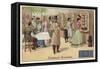 Suchard Chocolate Vending Machines-null-Framed Stretched Canvas