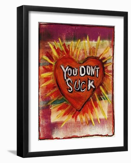 Suck Heart-Jennie Cooley-Framed Giclee Print