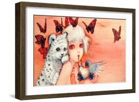 Suckle-Camilla D'Errico-Framed Art Print