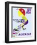 Sud America (South America) - Alitalia Italian Air Company-null-Framed Art Print